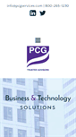 Mobile Screenshot of pcgservices.com